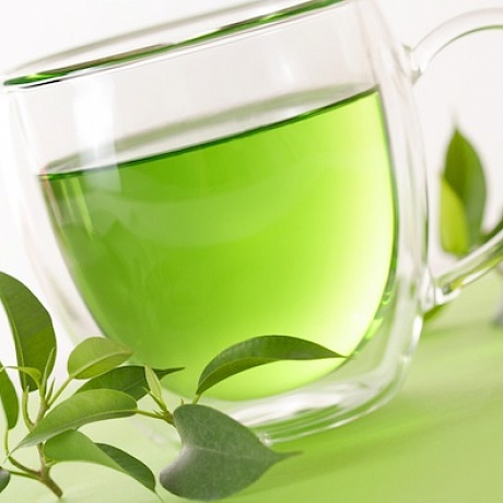 Зеленый чай с имбирем и корицей